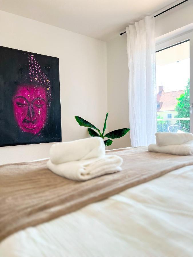 Sunset Club - Suite L Balkon - Kueche - Parkplatz 梅明根 外观 照片